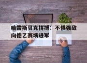 开云体育app-哈雷斯贝克拼搏：不惧强敌向德乙赛场进军