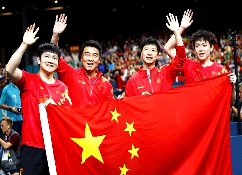 关于日本乒乓球队绝杀中国乒乓球队，王皓惊艳世界的信息
