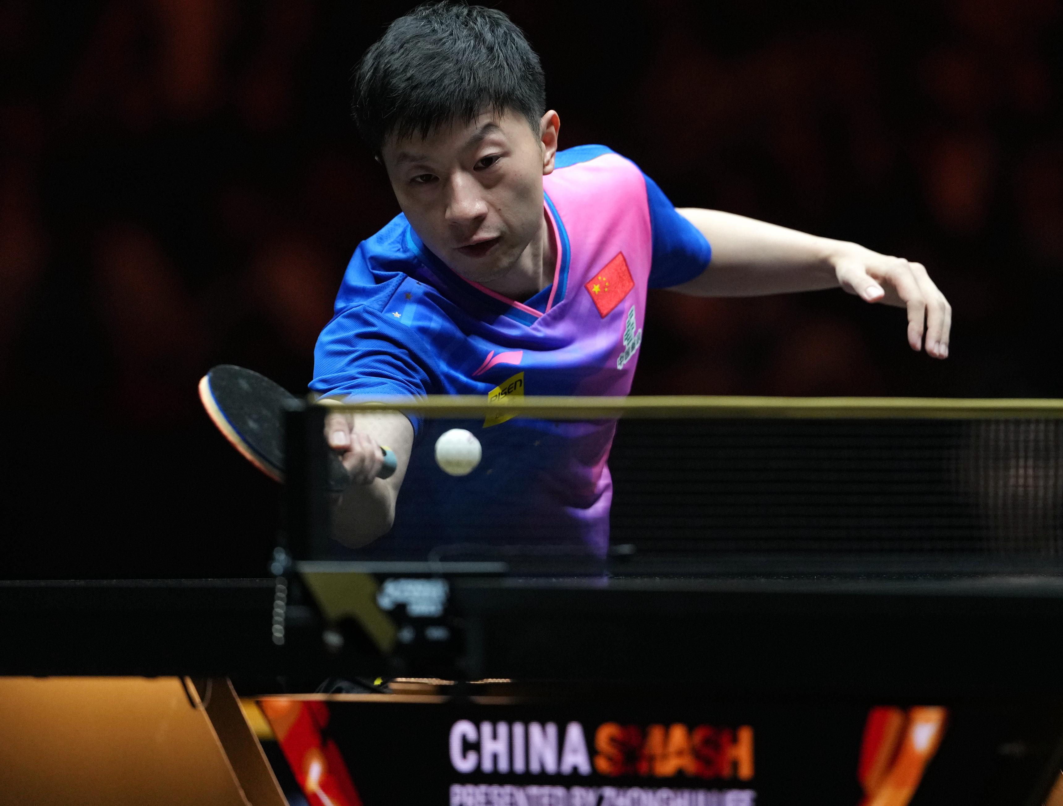 法国乒乓球队爆冷德国乒乓球队，马龙爆发神勇的简单介绍