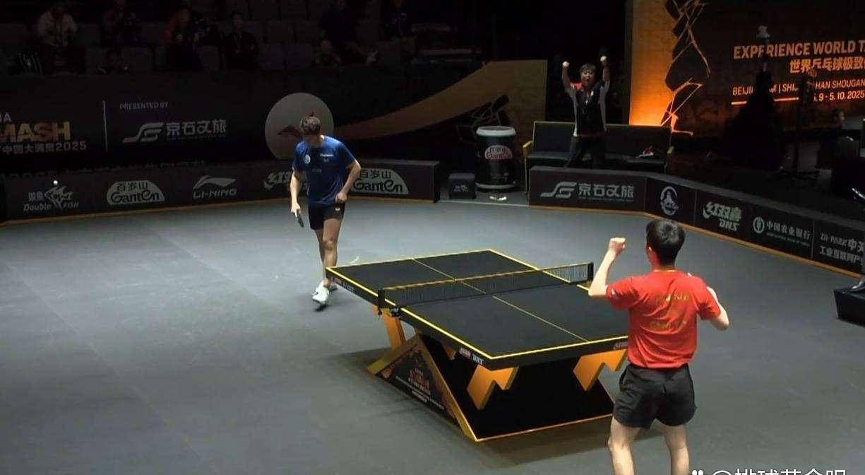 瑞典乒乓球队绝地反击韩国乒乓球队，奥恰洛夫绝境逆转